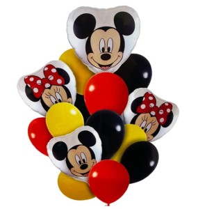 Zestaw balonów 16szt. Minnie & Mickey