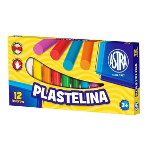 Plastelina 12kol Astra