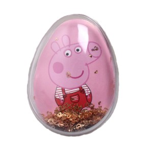 Szczotka do włosów Peppa z cekinami