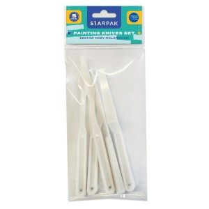 Noże malarskie 5 szt Starpak