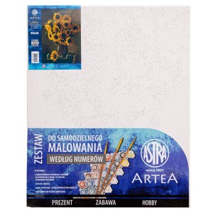 Malowanie po numerach 40x50 cm Artea Słoneczniki