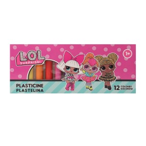 Plastelina 12 kolorów LOL Astra