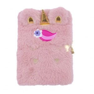 Pamiętnik z kłódką Fluffy Unicorn Astrapap