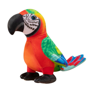 Maskotka Pluszowa Papuga Czerwona 20 cm