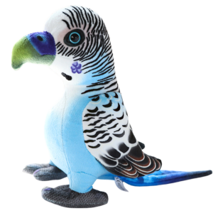 Maskotka Pluszowa Papuga Niebieska 20 cm