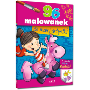 Kolorowanka 96 Malowanek dla małej artystki 