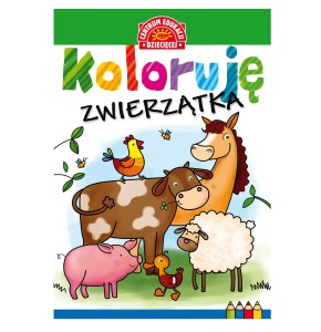 Kolorowanka Koloruję Zwierzątka 