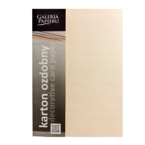Papier wizytówkowy Iceland kremowy 220g  Argo