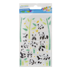 Ozdoba dekoracyjna Panda Filc Craft