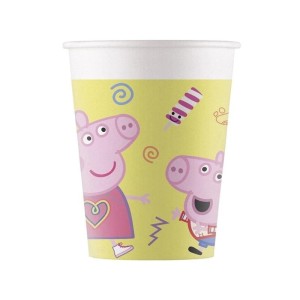 Kubki papierowe Świnka Peppa 8 szt. 200 ml 