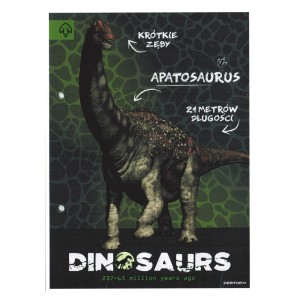 Wkłady do segregatora A5 Dinozaury (Karteczki)