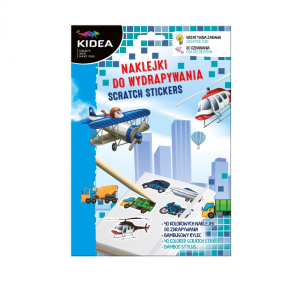 Naklejki do wydrapywania Pojazdy Kidea