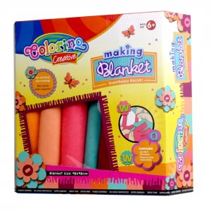 Zestaw Supełkowy Kocyk Kids Colorino