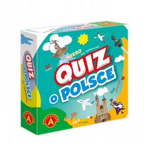 Gra Quiz o Polsce kieszonkowa edukacyjna Alexander