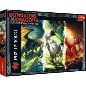 Puzzle 1000 elementów Legendarne potwory z Faerun 10763