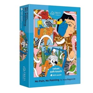 Puzzle 500 elementów Velvet No Pain No Painting 37423 Trefl