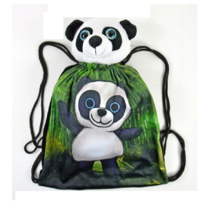 Worek na WF z przytulakiem Panda PluschTier