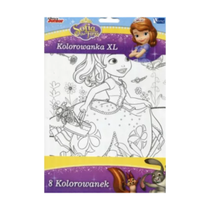 Kolorowanka Płaska XL Zosia Sofia Verte
