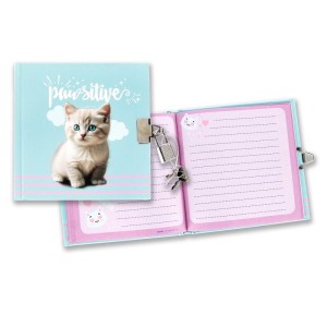 Pamiętnik zamykany Cuties Kitty Starpak 