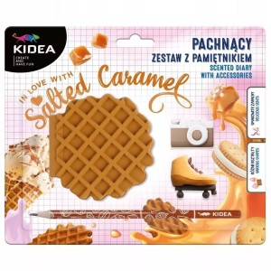 Zapachowy pamiętnik z akcesoriami Słony Karmel Kidea