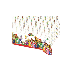 Obrus plastikowy 120x180cm Super Mario