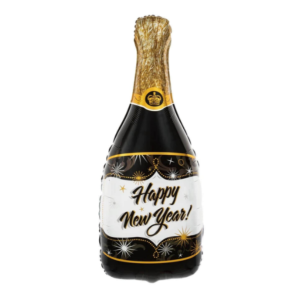 Balon foliowy Butelka Happy New Year