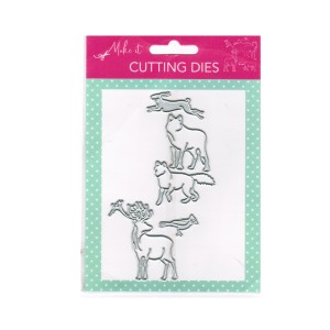 Wykrojnik Make it Cutting Dies Zwierzęta dzikie