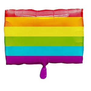 Balon foliowy 40x30cm Flaga tęczowa Amscan