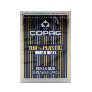 Karty do gry Copag jumbo index niebieskie 