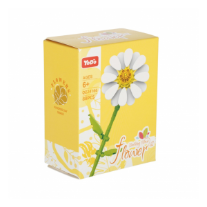 Klocki konstrukcyjne Kwiaty 88el Stokrotka MC