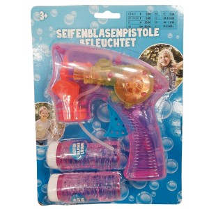Pistolet do baniek + 2 wkłady blister 