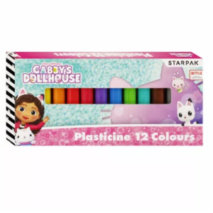 Plastelina 12 kolorów Koci Domek Gabi Starpak