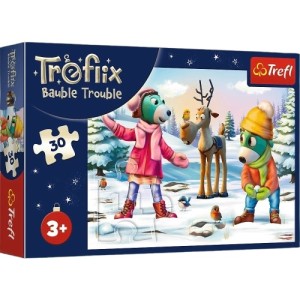 Puzzle 30 XMAS Świąteczny czas Treflików 18313 Trefl