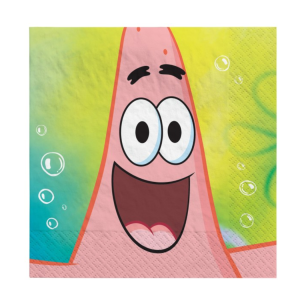 Serwetki 33x33cm 16 szt Spongebob Amscan