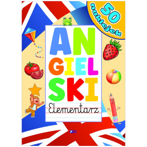 Książka Elementarz 50 naklejek Angielski