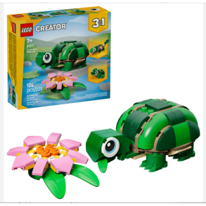 LEGO Creator 31377 Żółw i kwiat lilii wodnej