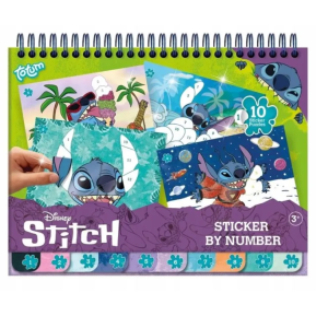 Wyklejanka po numerkach Stitch kołozeszyt Totum
