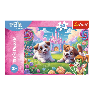Puzzle 30 Świat pełen uśmiechu 18319 Trefl