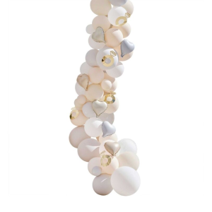 Girlanda balonowa zaręczynowa ślubna 70 balonów Ginger Ray