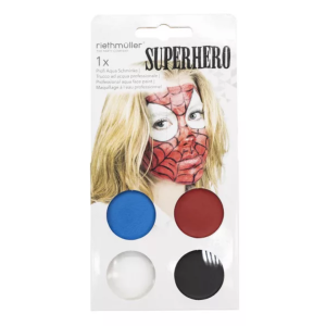 Farbki do twarzy 4szt SuperHero Riethmuller