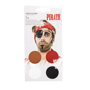 Farbki do twarzy 4szt Pirat Riethmuller