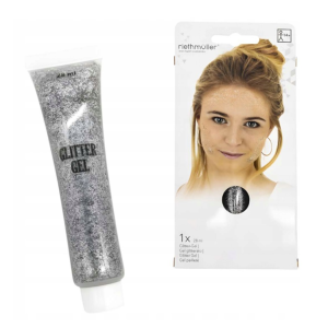 Brokat w żelu srebrny 28ml Riethmuller