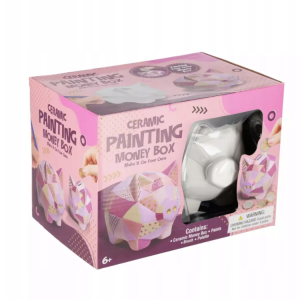 Skarbonka Świnka zestaw do malowania Mega Creative