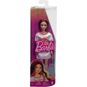 BARBIE Lalka Sukienka kropki HRH12