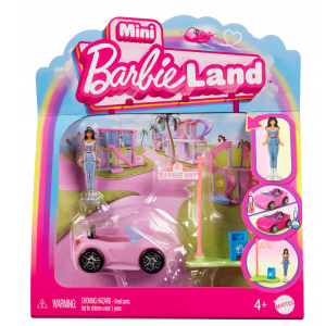BARBIE Barbieland Kabriolet + lalka HYF42