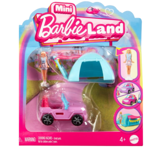 BARBIE Barbieland Terenówka + lalka HYF43