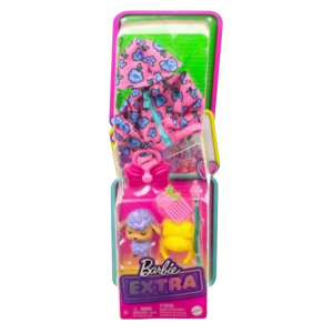 BARBIE Extra Zwierzątko + ubranko HDI38
