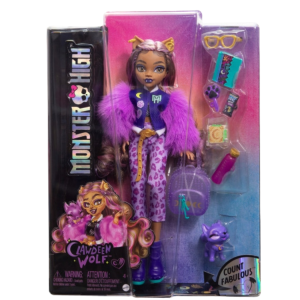 MONTER HIGH Lalka podstawowa Clawdeen Wolf