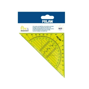Ekierka elastyczna MILAN ACID 14 cm, żółta