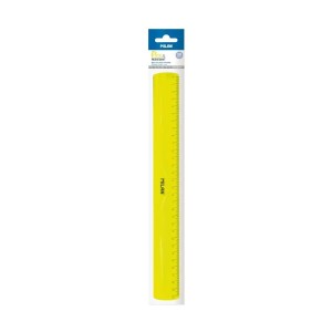 Linijka elastyczna Acid 30 cm żółta Milan 